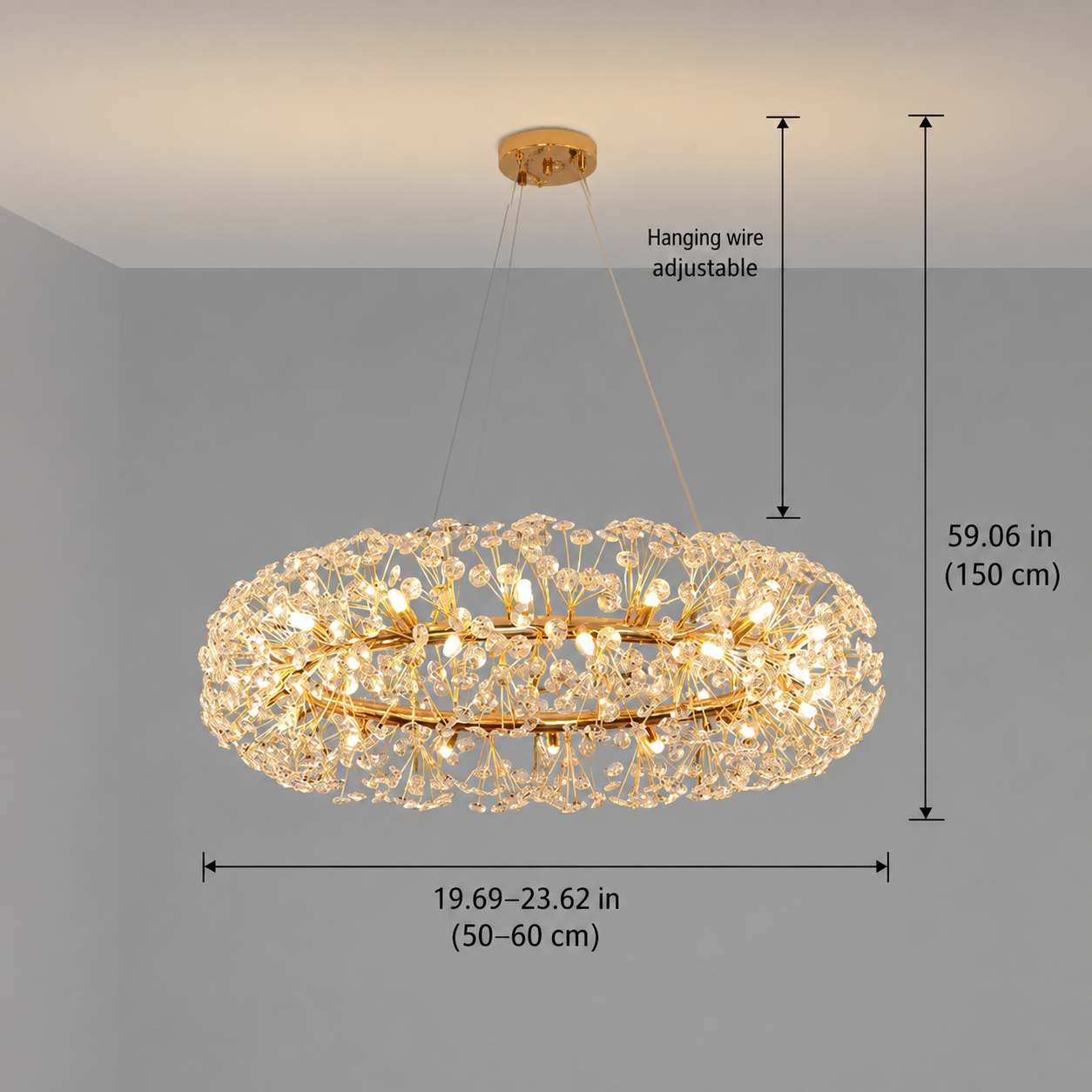 Crystal Lamp Pendants
