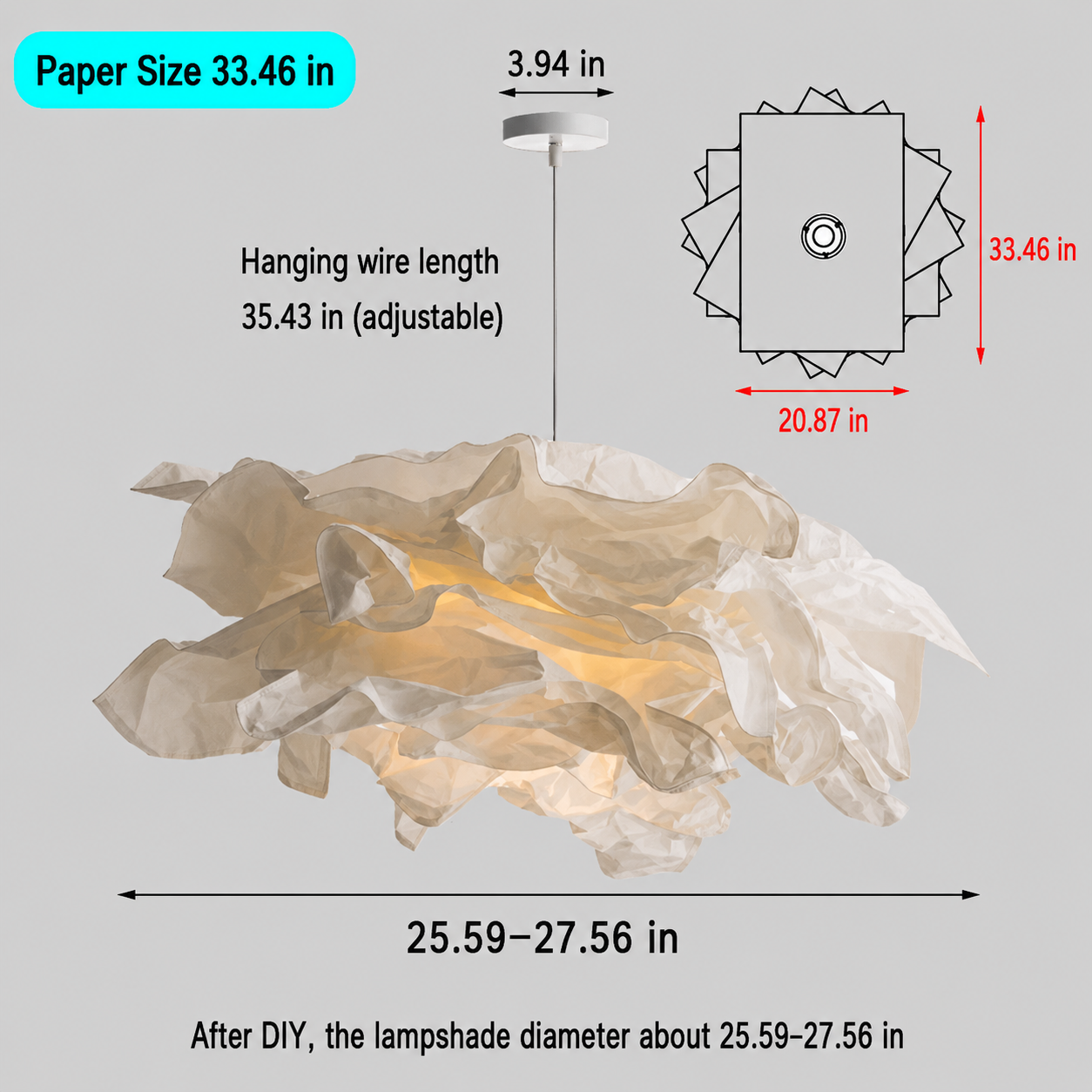 Paper Pendant Lamp