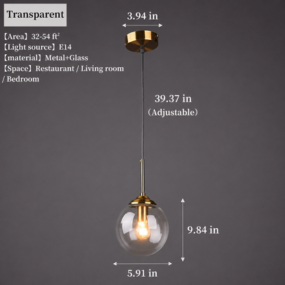 Gold Pendant Lamp