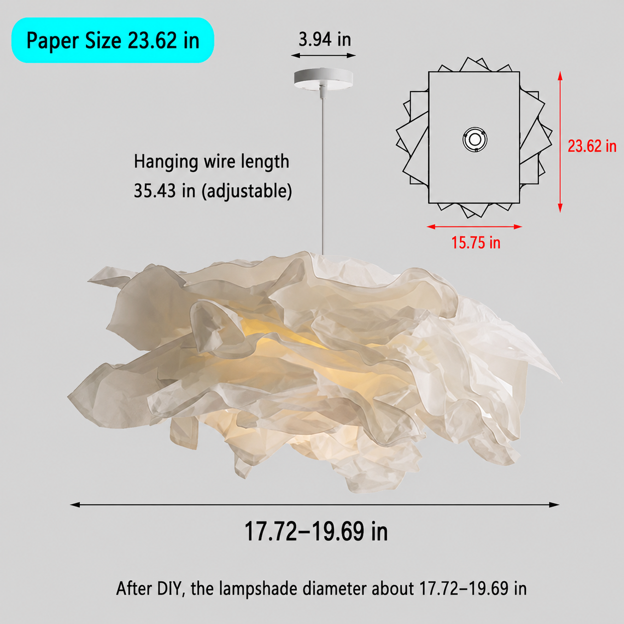 Paper Pendant Lamp
