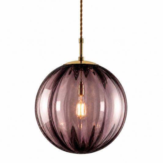 Blown Glass Pendant Lamp