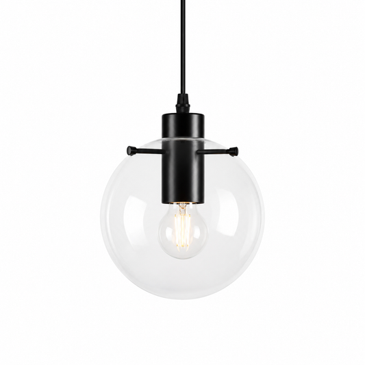 Glass Globe Pendant Lamp