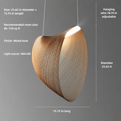Wood Pendant Lamp