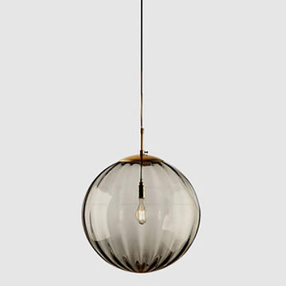 Blown Glass Pendant Lamp