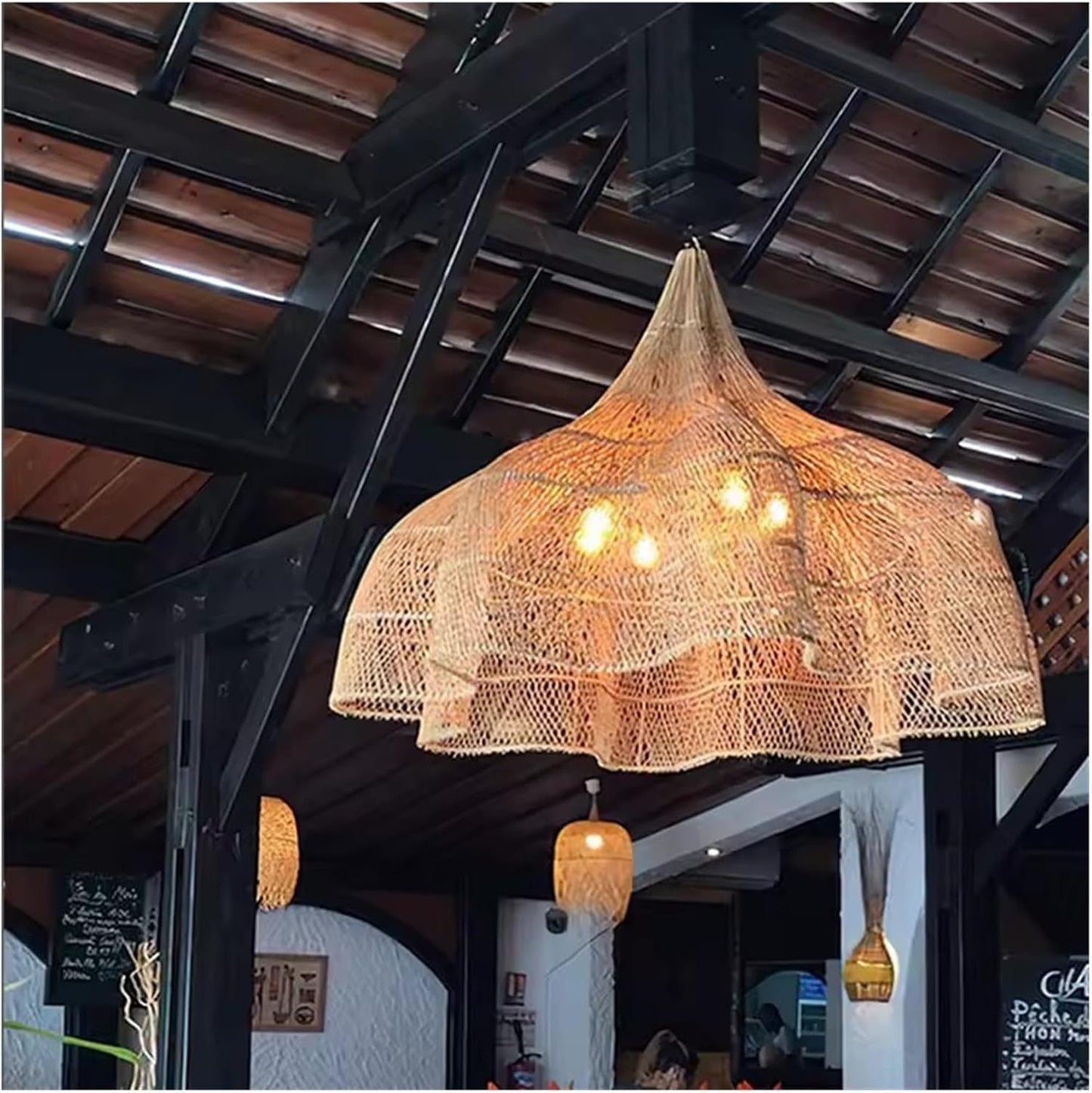 Rattan Pendant Lamp