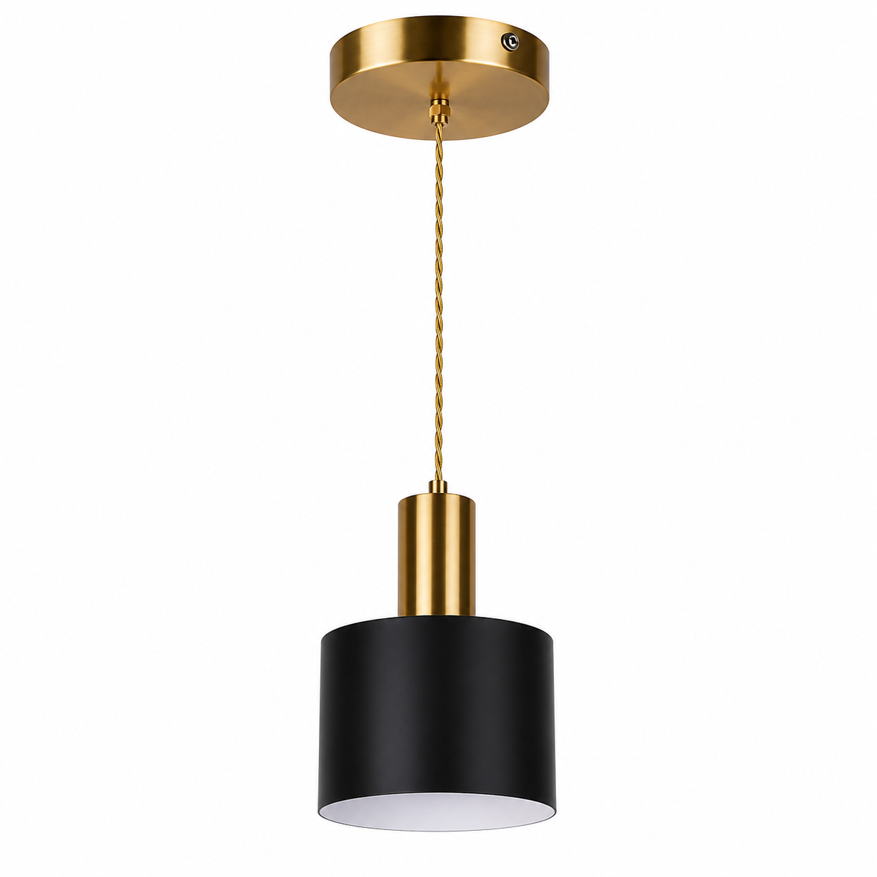 Black and Gold Pendant Lamp
