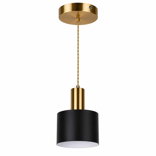 Black and Gold Pendant Lamp