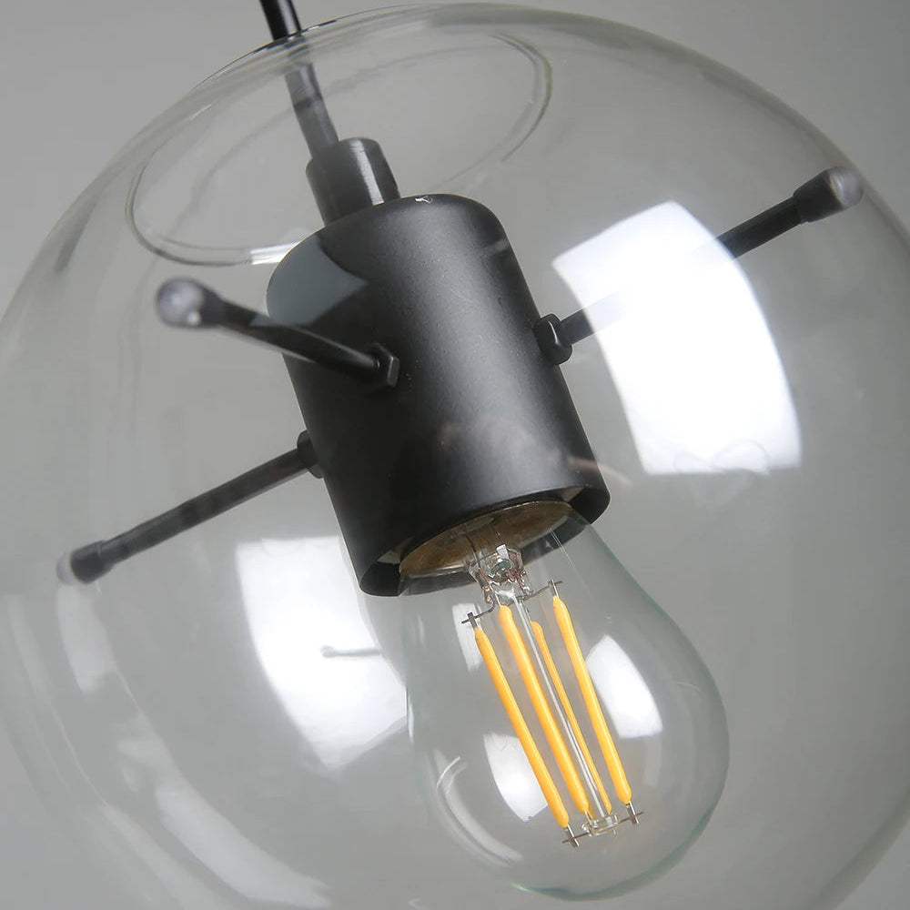 Glass Globe Pendant Lamp