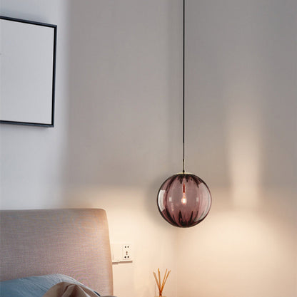 Blown Glass Pendant Lamp