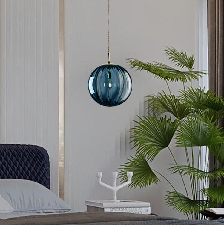 Blown Glass Pendant Lamp