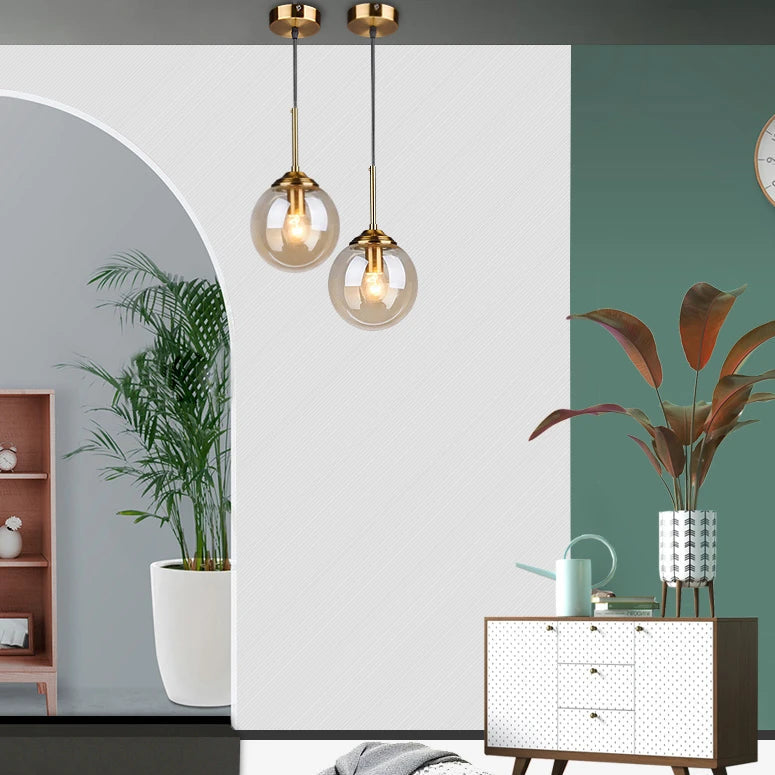 Gold Pendant Lamp
