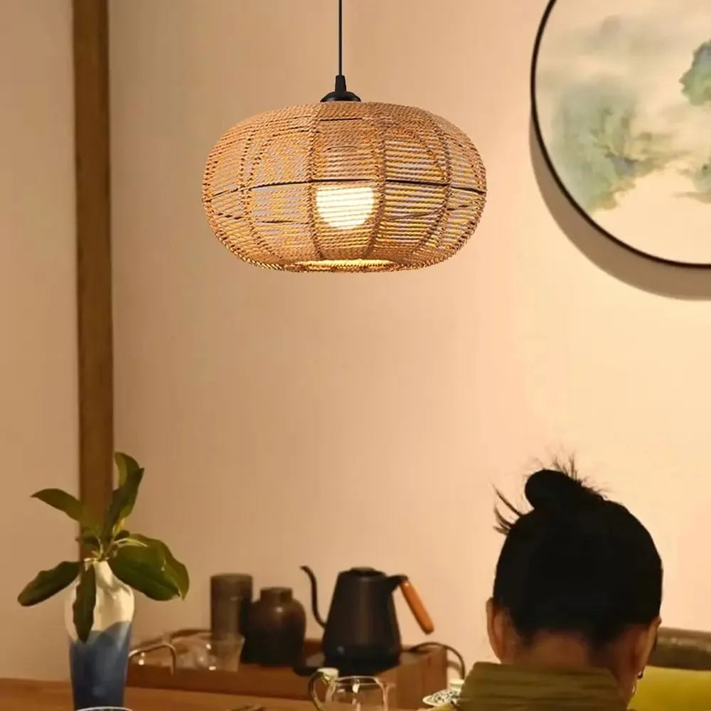 Wicker Pendant Lamp