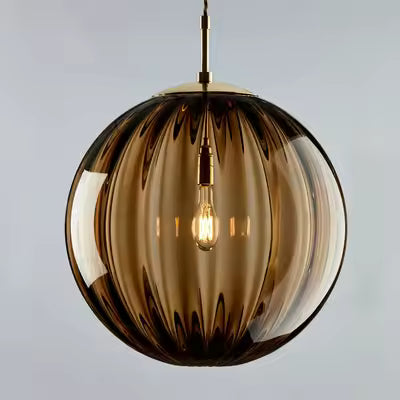 Blown Glass Pendant Lamp