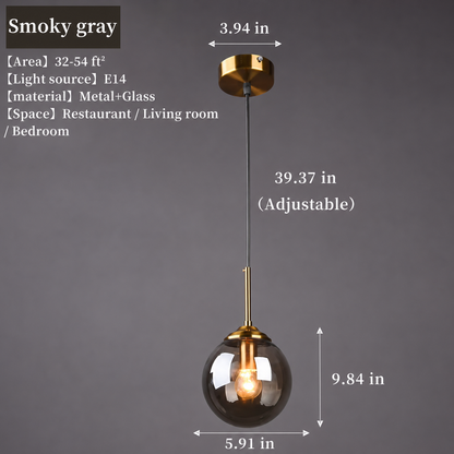 Gold Pendant Lamp