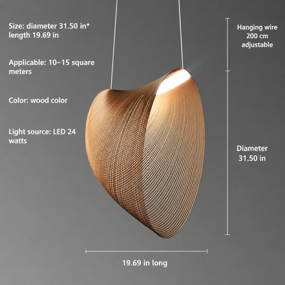 Wood Pendant Lamp