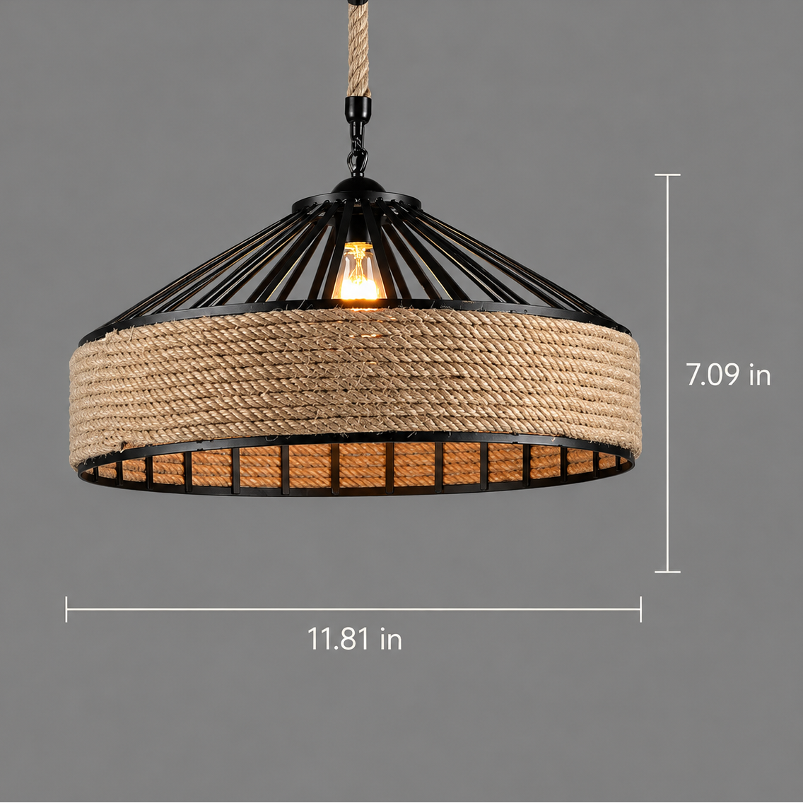 Rustic Pendant Lamp